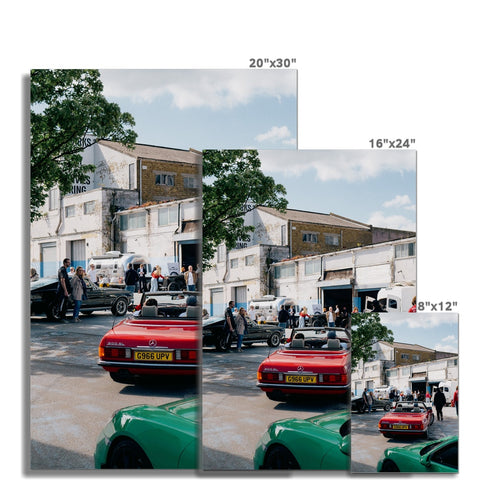Poster 276 - Mercedes-Benz SL (R107) 300SL - 1989 - 1
