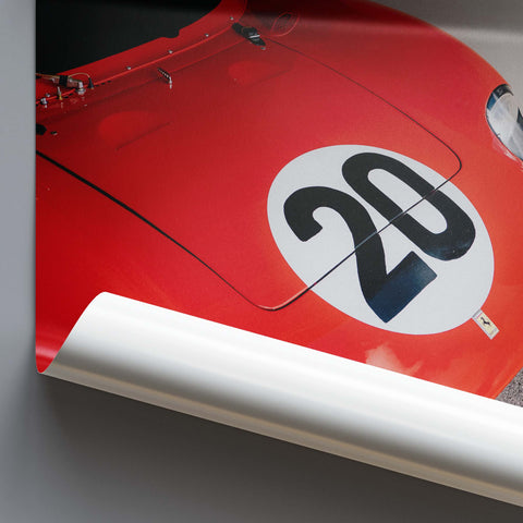 Poster 197 - Ferrari 275 P - 1963