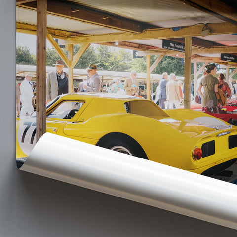 Poster 198 - Ferrari 250 LM - Giallo Modena - 1965