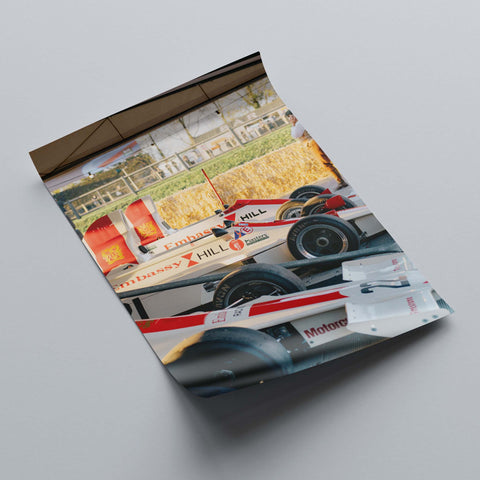 Poster 208 - Embassy Hill Formula One at Goodwood Revival 2022