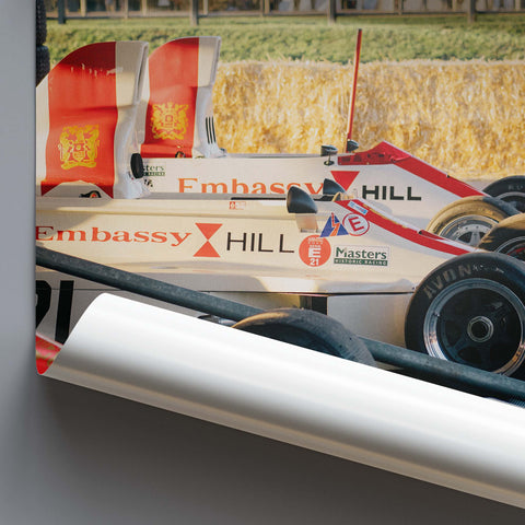 Poster 208 - Embassy Hill Formula One at Goodwood Revival 2022