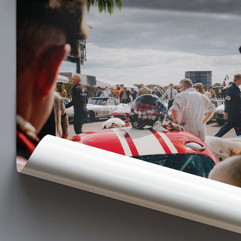 Poster 214 - Getting Ready For The Track - Goodwood Revival 2022