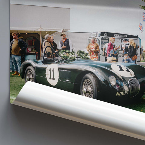 Poster 215 - Jaguar C-type - 1953