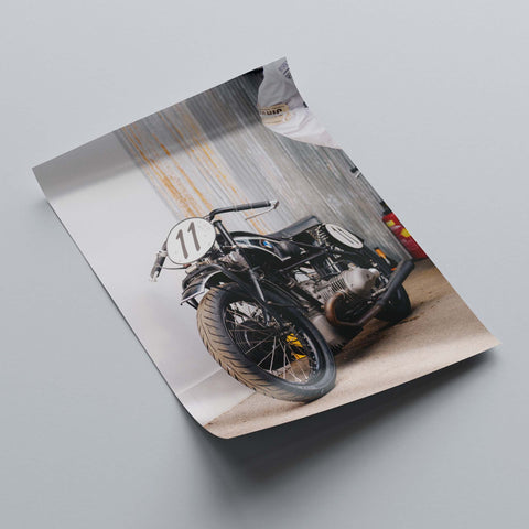 Poster 217 - BMW R57 Supercharged - 1929