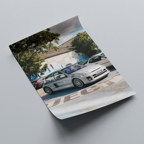 Poster 222 - Renault Clio V6