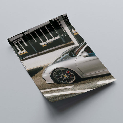 Poster 226 - Porsche Boxster Spyder (981)