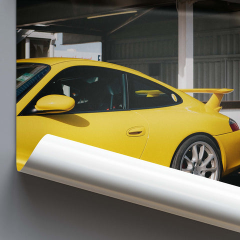 Poster 228 - Porsche 911 (996) GT3 - Speed Yellow