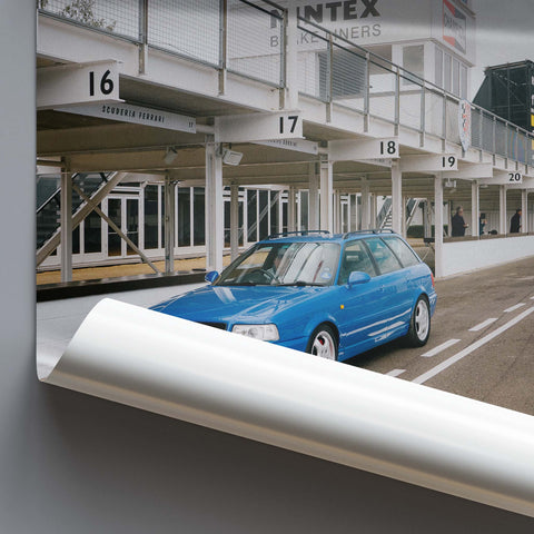 Poster 231 - Audi RS2 Avant - Pitlane of Goodwood Motor Circuit