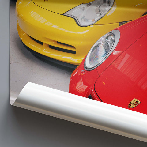 Poster 242 - Porsche 911 (996) GT3 x Porsche 911 (997) GT3