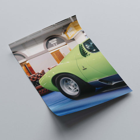 Poster 258 - Lamborghini Miura SV - Verde Miura - 3