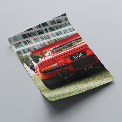 Poster 306 - De Tomaso Pantera GT5-S - 1990