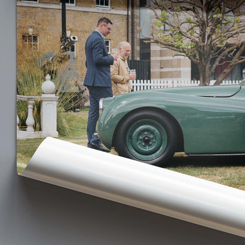 Poster 310 - Jaguar XK120 - Suede Green - 1953