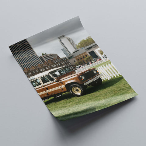 Poster 312 - Land Rover - 110 County Station Wagon - 1983