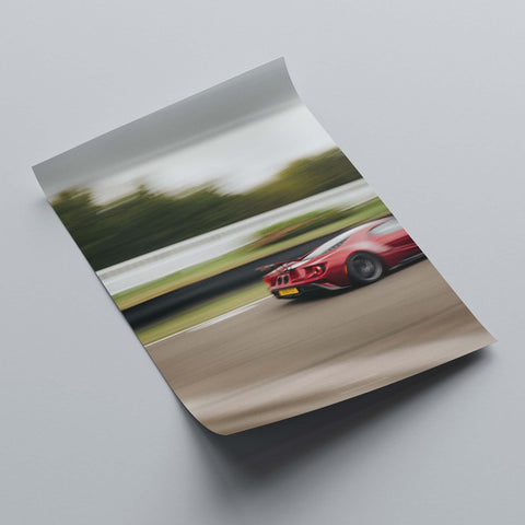 Poster 340 - Ford GT 2018 - Goodwood Action