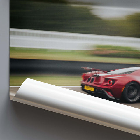 Poster 340 - Ford GT 2018 - Goodwood Action