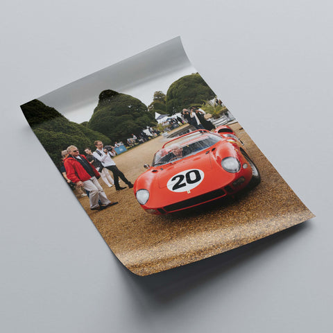 Poster 349 - Ferrari 275P – 2x Le Mans Winner - 1963 - 1