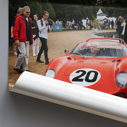 Poster 349 - Ferrari 275P – 2x Le Mans Winner - 1963 - 1