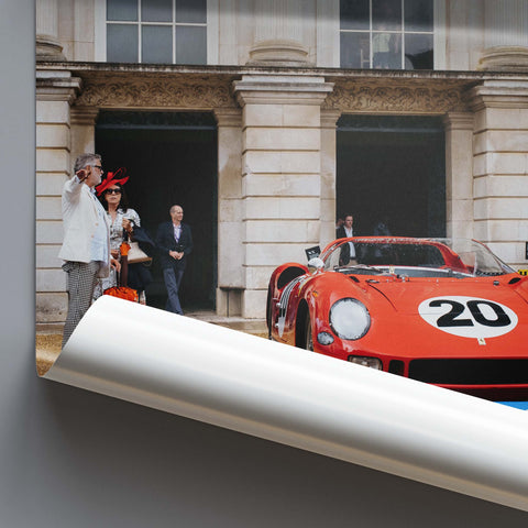 Poster 350 - Ferrari 275P – 2x Le Mans Winner - 1963 - 2