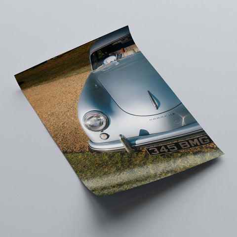 Poster 356 - Porsche 356 Pre-A Coupé by Reutter - 1954