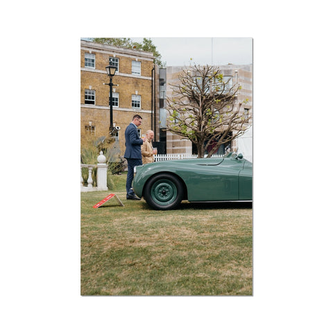 Poster 310 - Jaguar XK120 - Suede Green - 1953