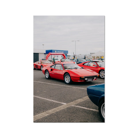 Poster 162 - Surrounded by Ferrari at Silverstone Classic 2022