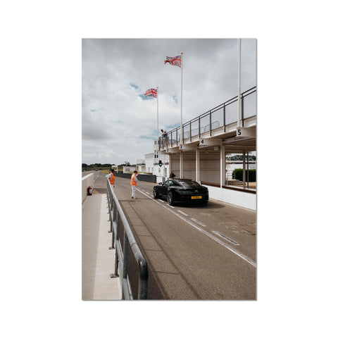 Poster 337 - Aston Martin DB11 - Goodwood Pit Lane