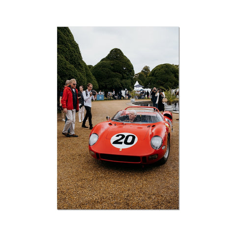 Poster 349 - Ferrari 275P – 2x Le Mans Winner - 1963 - 1