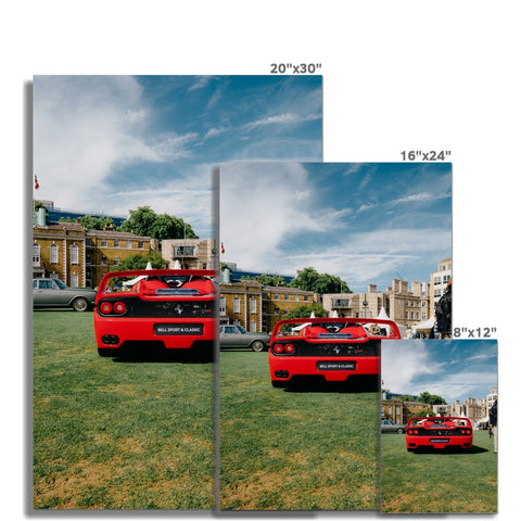 Poster 109 - Ferrari F50 - Rosso Corsa