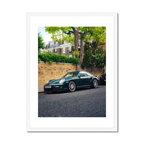 997 Turbo Racing Green Framed Print