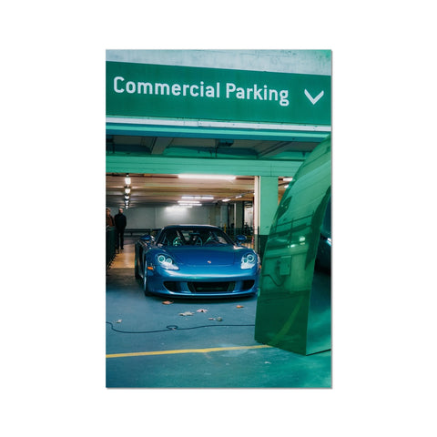 Poster 042 - Porsche Carrera GT - Turquoise Green Metallic