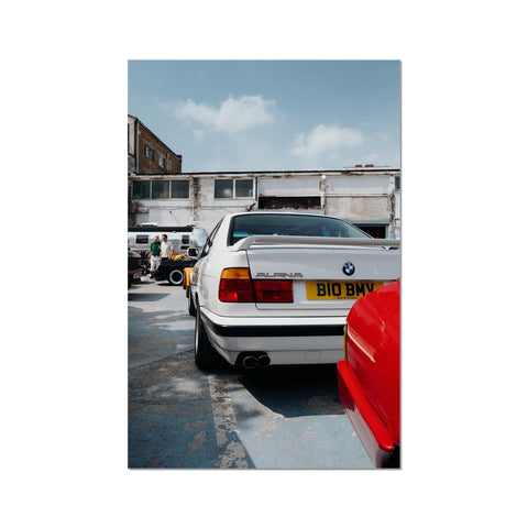 Poster 330 - BMW E34 Alpina B10 - 1989