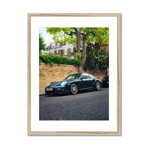 997 Turbo Racing Green Framed Print