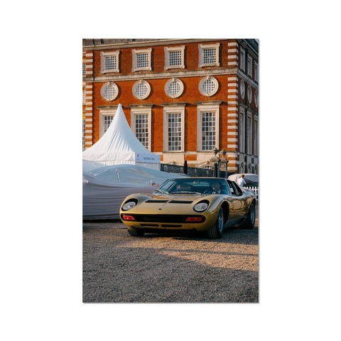 Poster 357 - Lamborghini Miura P400 SV - 1971