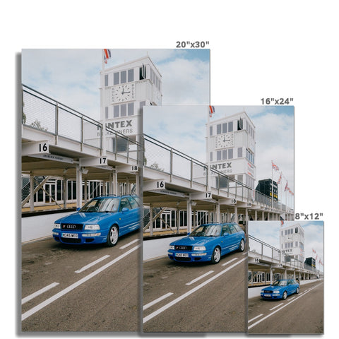 Poster 231 - Audi RS2 Avant - Pitlane of Goodwood Motor Circuit