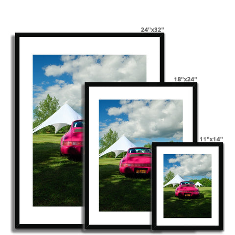 N°26/30 - 964 Carrera 2 Rubystone Red Framed Print