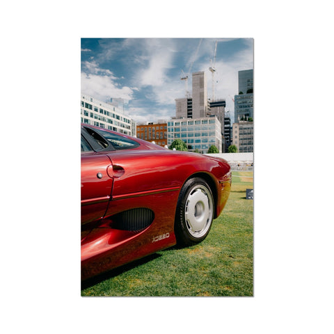 Poster 108 - Jaguar XJ220 - Monza Red