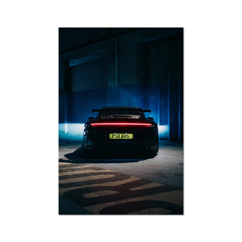 Poster 035 - Porsche 911 (992) GT3 - The Spaceship