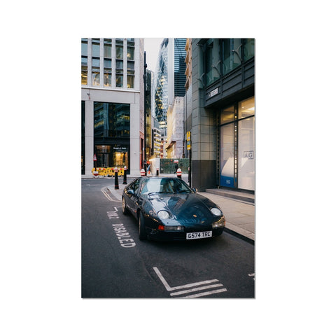 Poster 062 - Porsche 928 S4 in London - 1