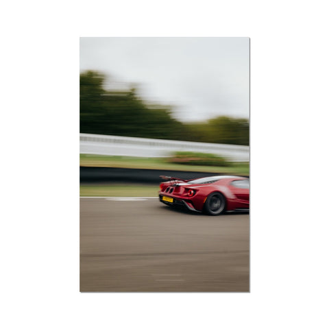 Poster 340 - Ford GT 2018 - Goodwood Action