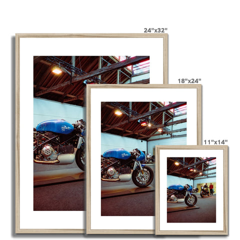 N°23/30 - Ducati 749s by deBolex Framed Print