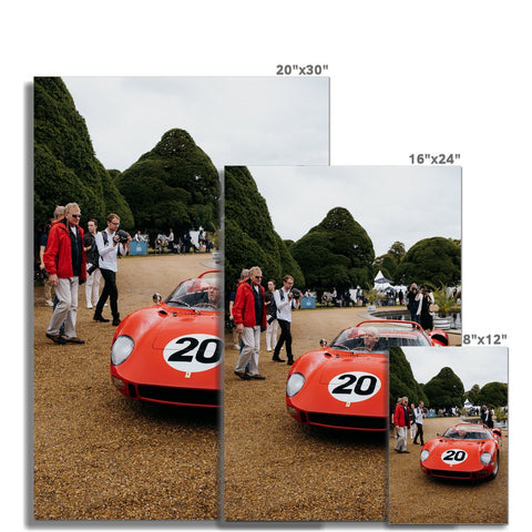 Poster 349 - Ferrari 275P – 2x Le Mans Winner - 1963 - 1