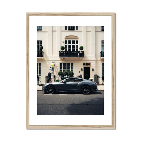 Continental GT x Workers Framed Print