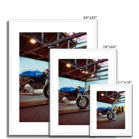 N°23/30 - Ducati 749s by deBolex Framed Print