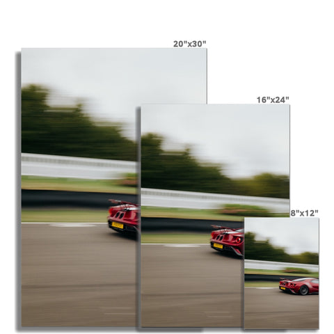 Poster 340 - Ford GT 2018 - Goodwood Action