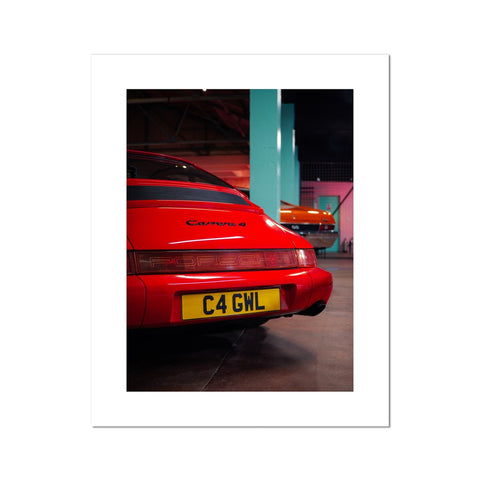 N°16/30 - 964 Carrera 4 Guards Red Fine Art Print