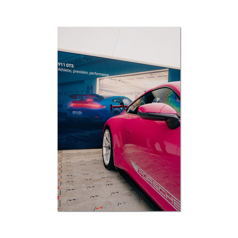 Poster 091 - Porsche 911 (992) GT3 - Ruby Star