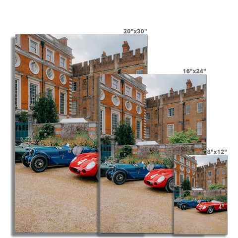 Poster 177 - Maserati 300S - 1956 x Delahaye 135 CS -1936