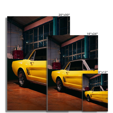 Poster 051 - Ford Mustang - 1966