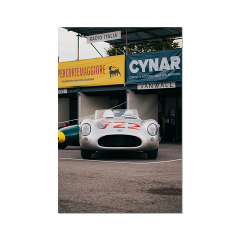 Poster 026 - Mercedes-Benz 300 SLR #722 - Stirling Moss