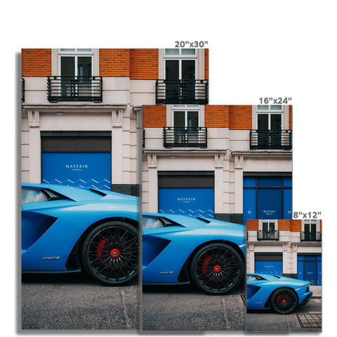 Poster 060 - Lamborghini Aventador S